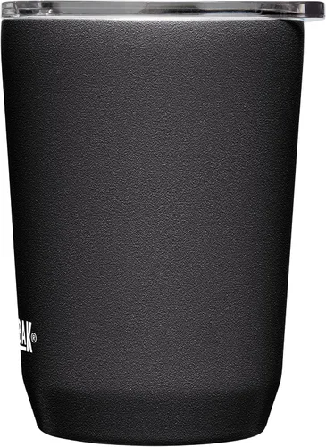 Vista 4 de CamelBak Horizon - Vaso térmico de acero inoxidable de 12 onzas, tapa de tres modos, color negro