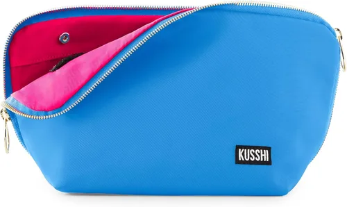 Vista 8 de KUSSHI Bolsa de Maquillaje y Cosméticos Lavable para Viaje, Negro