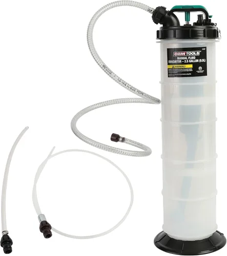 Vista 11 de OEMTOOLS 24389 Bomba extractora manual de fluidos, capacidad de bomba extractora de aceite de 1.4 galones (5.3 L), uso para aceite, refrigerante