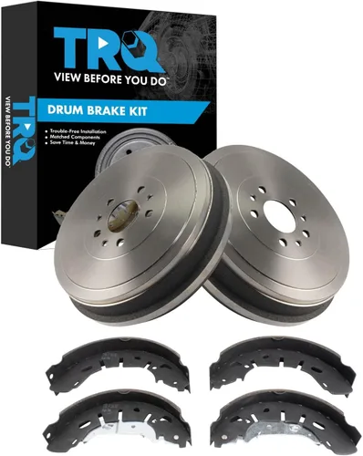 Vista 22 de Kit de tambor y zapata de freno trasero TRQ Compatible con Colorado Canyon i-280 i-290 i-350 Pickup