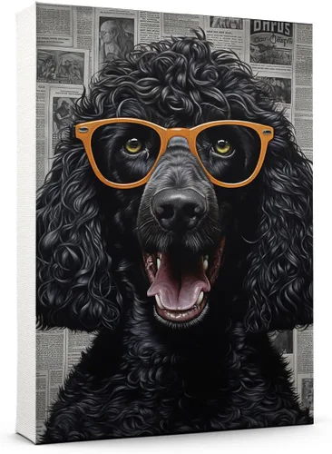 Vista 90 de Thuan Affenpinscher - Póster de lienzo con tus fotos, arte de pared para decoración del hogar, regalo conmemorativo para amantes de las mascotas