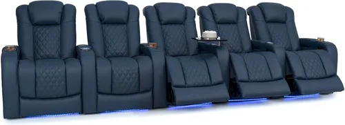 Vista 36 de Seatcraft Virtuoso 365 - Asiento de cine en casa (3 unidades), color ébano