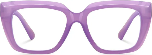 Vista 11 de Square Blue Light Blocking Glasses for Women Men Retro Style Computer TV Eyeglasses