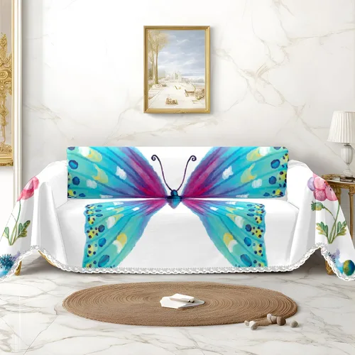 Vista 18 de Funda de sofá con estampado de limón, fundas de sofá resistentes a las manchas, protector universal de muebles Multi4