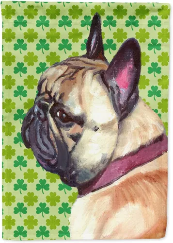 Vista 46 de Caroline's Treasures SS4442GF Affenpinscher Bandera de jardín con retrato de trébol del día de San Patricio para buzón, bandera decorativa