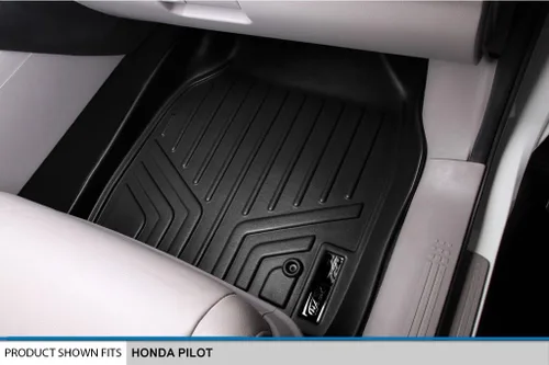 Vista 3 de MAXLINER Alfombrillas de Piso Juego de Revestimiento de 3 Filas para Honda Pilot 2009-2015