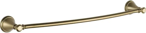 Vista 2 de Delta Faucet Cassidy Barra para toallas doble de 24 pulgadas, 79725-CZ Bronce champán