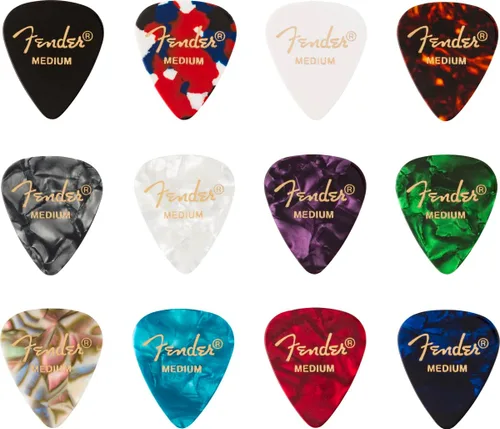 Vista 16 de Púas para guitarra con diseños de figuras, Confeti