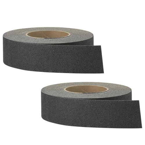 Vista 4 de 3M Safety - Cinta antideslizante resistente para caminar, banda de rodadura antideslizante, rollo de 2 pulgadas por 60 pies, color negro
