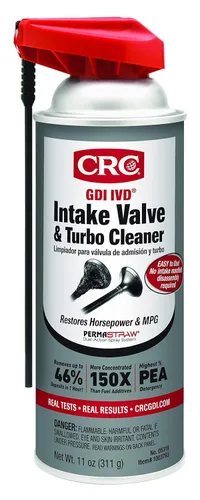 Vista 2 de CRC GDI IVD Válvula de admisión y Turbo Cleaner Bundle 05110 11 Oz Limpiador de sensor de flujo de aire masivo