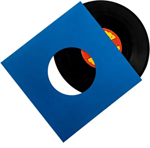Vista 7 de Fundas para discos de vinilo de 45 rpm – 7 pulgadas, protección sin ácidos, cubiertas de papel multicolor para discos individuales de 7 pulgadas