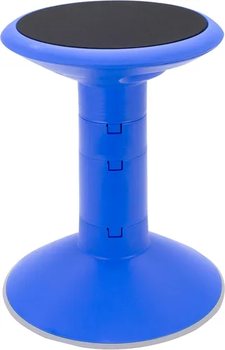 Vista 11 de Storex - Taburete de altura ajustable para asignación activa de asientos en el aula Azul