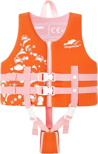 Vista 11 de Gogokids Chaleco de natación para niños, flotadores para bebés – Chaleco de flotabilidad para niños y niñas para piscina y playa, para niños de 2 a