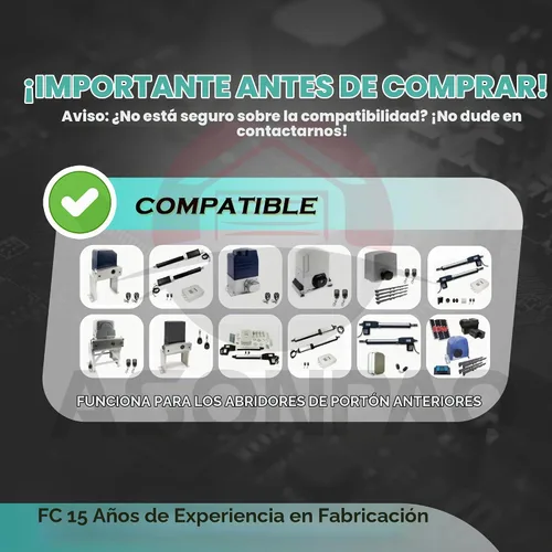 Vista 2 de 1 para LM123 Aleko Gate Opener Remote 3-Years Garantía