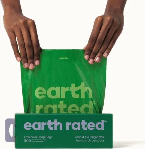 Vista 3 de Bolsas de residuos de perros para despensas Earth Rated , lavanda-aromatizado
