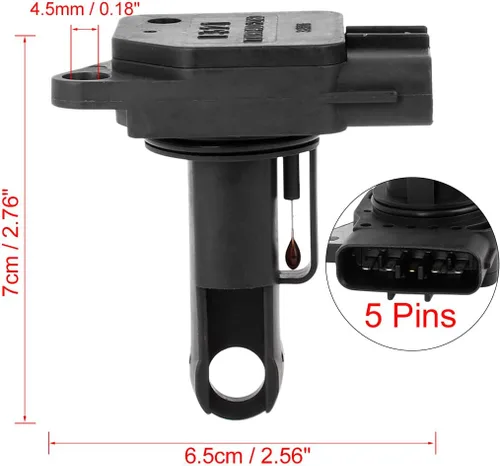 Vista 2 de X AUTOHAUX L32113215 Sensor de medidor de flujo de aire masivo para Mazda MX-5 Miata CX-7 2011-2015