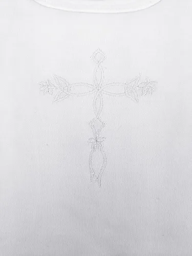 Vista 2 de Little Things Mean A Lot Mono de algodón para bautizo