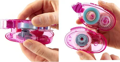 Vista 6 de Tombow 62147 MONO - Aplicador de puntos adhesivos. Cinta fácil de usar para una variedad de usos, multicolor