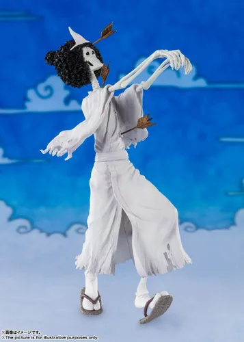 Vista 6 de TAMASHII NATIONS - Una pieza - Brook (Honekichi), Bandai Spirits FiguartsZERO Estatua coleccionable