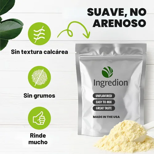 Vista 5 de Bolsa a granel con aislamiento de proteína de guisante premium sin OMG (8 lb)
