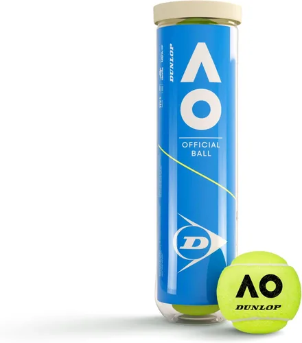 Vista 9 de Dunlop - Pelota de tenis abierta australiana, para arena, cancha dura y césped