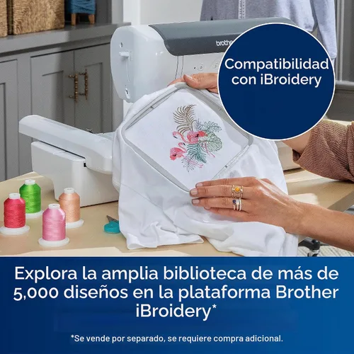Vista 10 de Brother SE2100Di Disney Máquina de coser y bordar