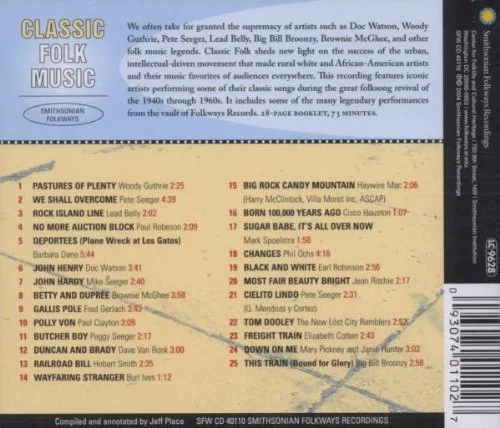 Vista 2 de Classic Folk From Smithsonian Folkways Recordings