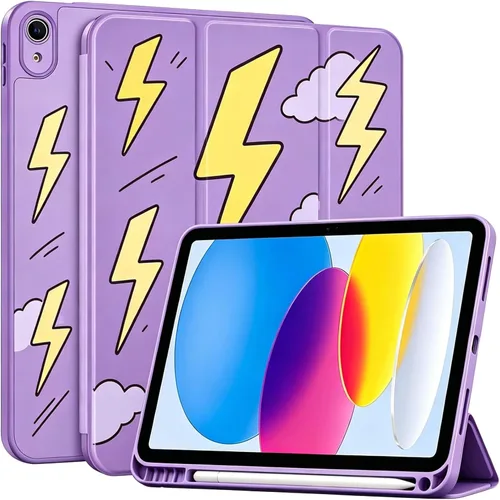 Vista 40 de ProCase Funda para iPad (A16) de 11ª Generación de 11 Pulgadas 2025/iPad de 10ª Generación de 10.9 Pulgadas 2022 con Soporte para Lápiz, Funda