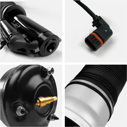 Vista 2 de Reemplazo del amortiguador de puntal de aire delantero compatible con 1999-2006 Benz S600 S500 S430 S420 S350 S320 Amortiguador de suspensión