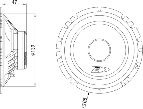 Vista 7 de Alpine Electronics - Altavoces coaxiales de 2 vías