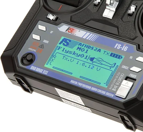 Vista 8 de GoolRC Flysky FS-i6 AFHDS 2A 2.4GHz 6CH Transmisor sistema de radio para RC helicóptero planeador con receptor FS-iA6 modo 2