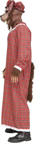 Vista 4 de Fun World Disfraz de Granny Wolf para adulto, talla única