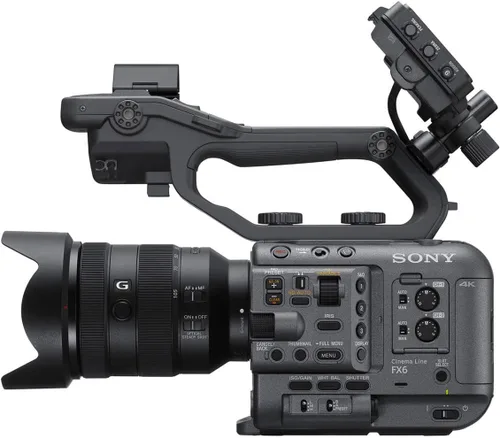 Vista 3 de Sony ILME-FX6 Cámara de línea de cine de fotograma completo con SEL24105G