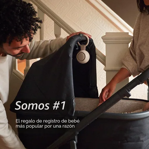 Vista 5 de Hatch Go Máquina de sonido portátil para bebés y niños Chupete para dormir 10 sonidos relajantes Ruido blanco Shush Viaje Regalo