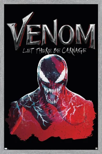 Vista 13 de Trends International Marvel Venom: Let There be Carnage - Póster de pared negro y rojo