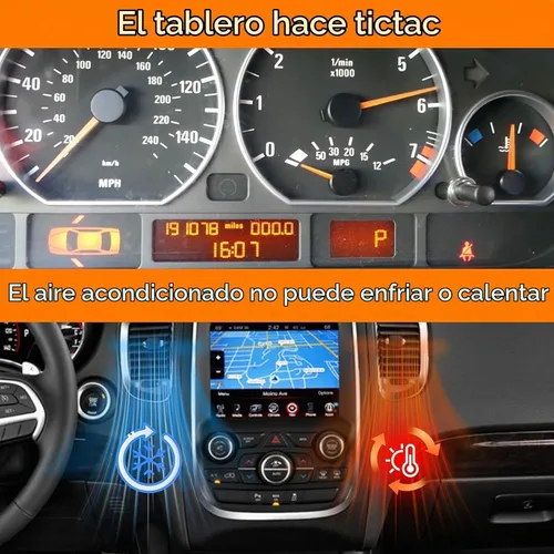 Vista 4 de Kit de engranajes de actuador de puerta de mezcla HVAC de 2 piezas compatible con Dodge Durango 2011-2018 Jeep Grand Cherokee 2011-2018 Reemplazo #