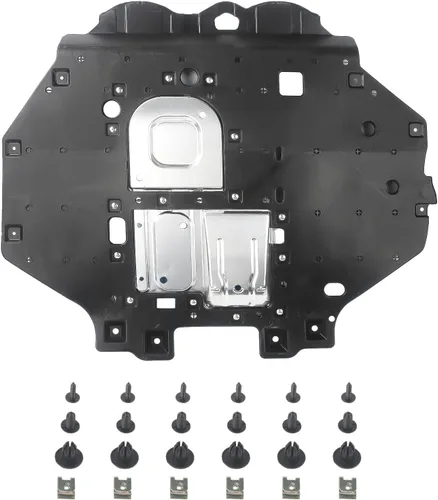 Vista 12 de Protector contra salpicaduras del motor compatible con Honda Civic 2016 2017 2018 2019 2020 2021, cubierta protectora bajo el auto OEM 74110-TBA-A00