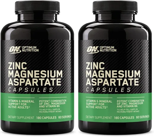 Vista 9 de Optimum Nutrition Suplemento de recuperación muscular y resistencia para hombres y mujeres, suplemento de zinc y magnesio, 90