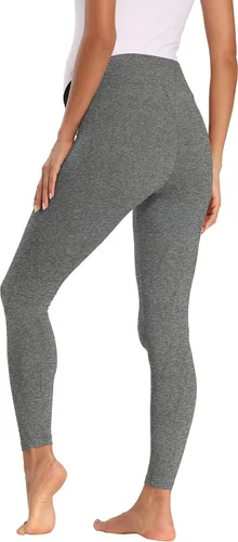 Vista 4 de Foucome Leggings de maternidad de apoyo súper suaves para mujer