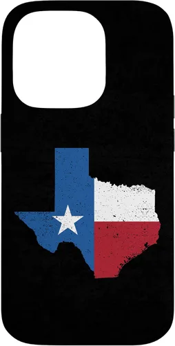 Vista 17 de Funda para iPhone 17 con la bandera del estado de Texas, diseño vintage de Texas, Estados Unidos