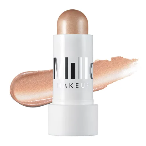 Vista 13 de Milk Makeup Lápiz iluminador luminoso de alta luz con ácido hialurónico Flare - Oro rosa