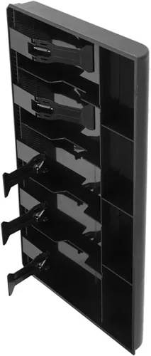 Vista 3 de Bandeja de efectivo, caja registradora portátil extraíble para objetos pequeños para cambio suelto (negro)