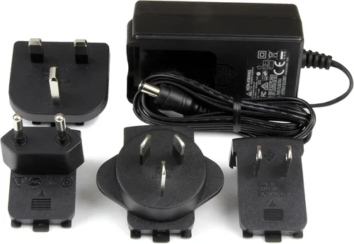 Vista 9 de StarTech.com Adaptador de corriente CC - 12V, 2A - Adaptador de corriente de repuesto universal (NA, EU, UK, AU) (SVA12M2NEUA) Adaptador