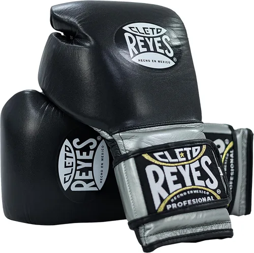 Vista 16 de Cleto Reyes - Guantes de entrenamiento de cuero acolchado extra, color negro