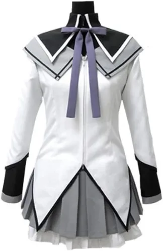 Vista 2 de Anime Homura Cosplay Costume Uniform Dress Halloween Outfit