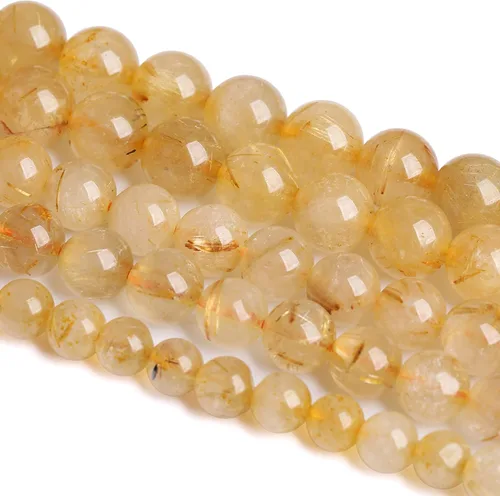 Vista 18 de 4MM 88 piezas de cuentas sueltas de piedra natural verde turquesa africana para hacer pulseras y collares de bricolaje
