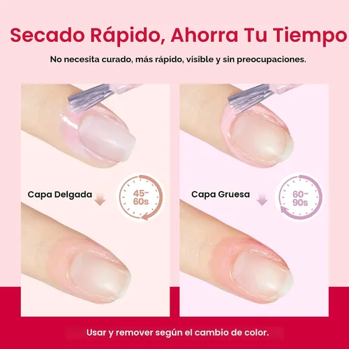 Vista 4 de Beetles - Látex líquido para uñas, 0.5 onzas líquidas, protector de cutículas con barra de plástico para cuidado de uñas, diseño de uñas