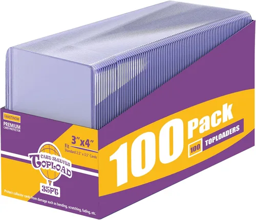 Vista 10 de 400 Card Sleeves Top Loaders for Cards, 3"x4" Card Holder (200Soft+200Hard)