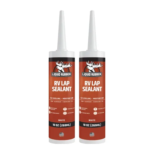 Vista 7 de Liquid Rubber - Sellador de solapa para RV, color blanco, 1 paquete