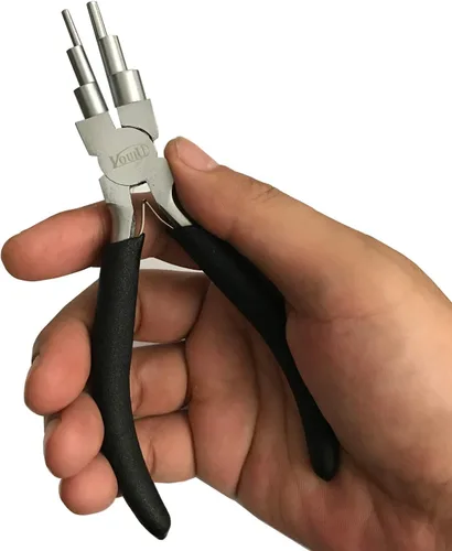 Vista 2 de VOUIU Pinza para hacer fianzas de 5.8 pulgadas, 6 pasos